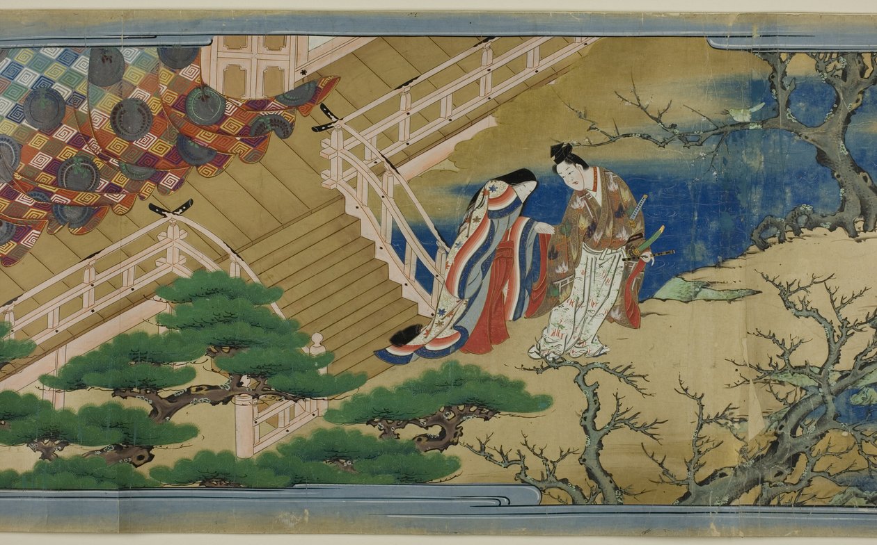 Joruri Monogatari od Isawa Matabei