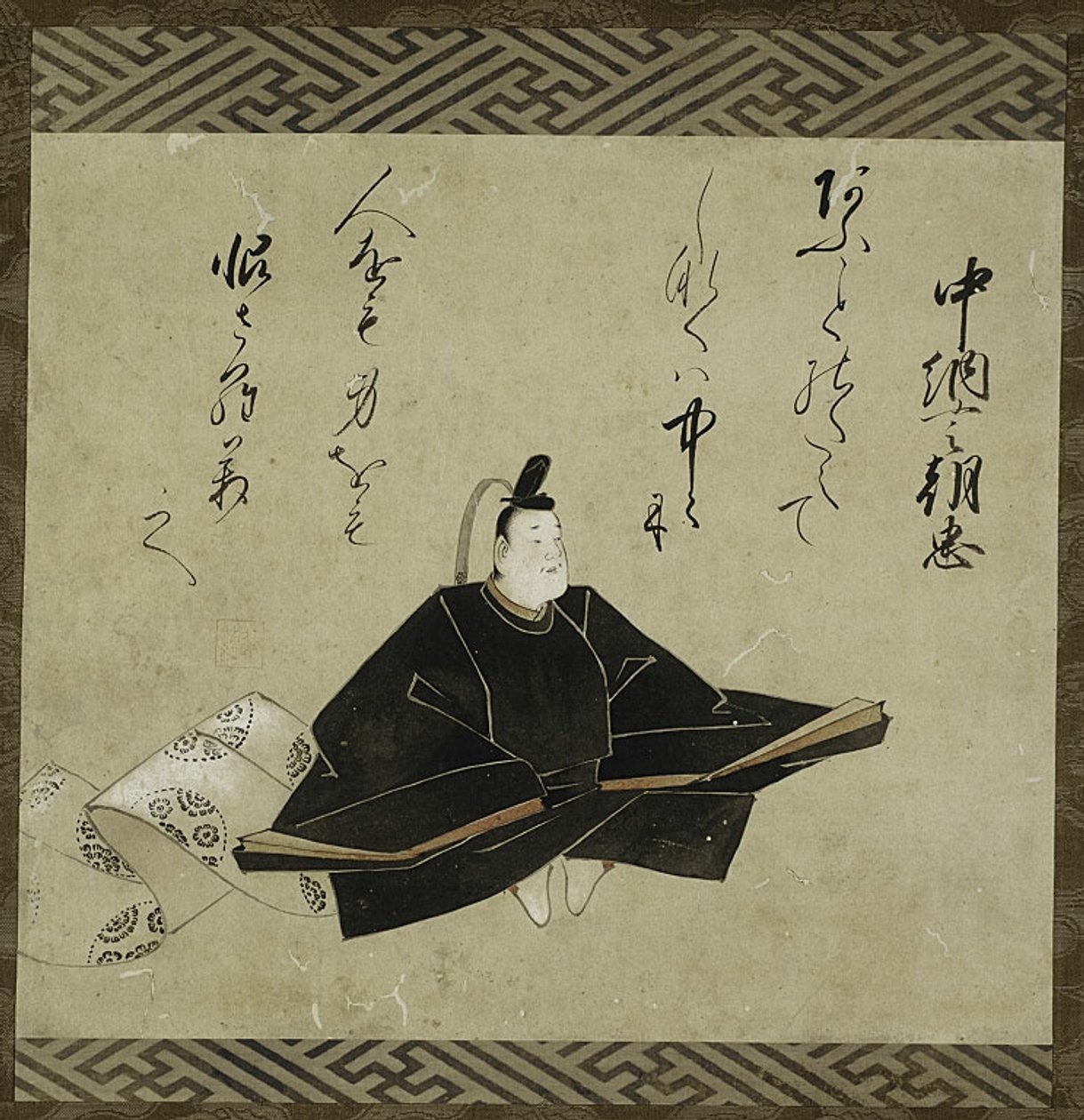 Portrét Chunagon Asatada od Isawa Matabei