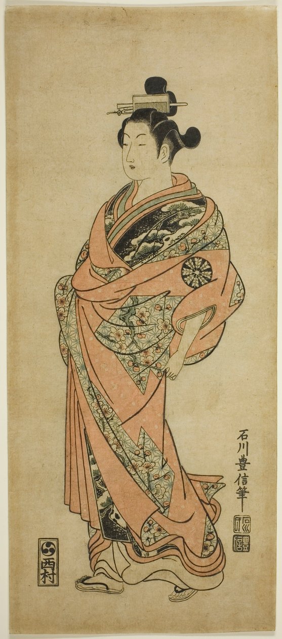 Herec Nakamura Tomijuro I od Ishikawa Toyonobu