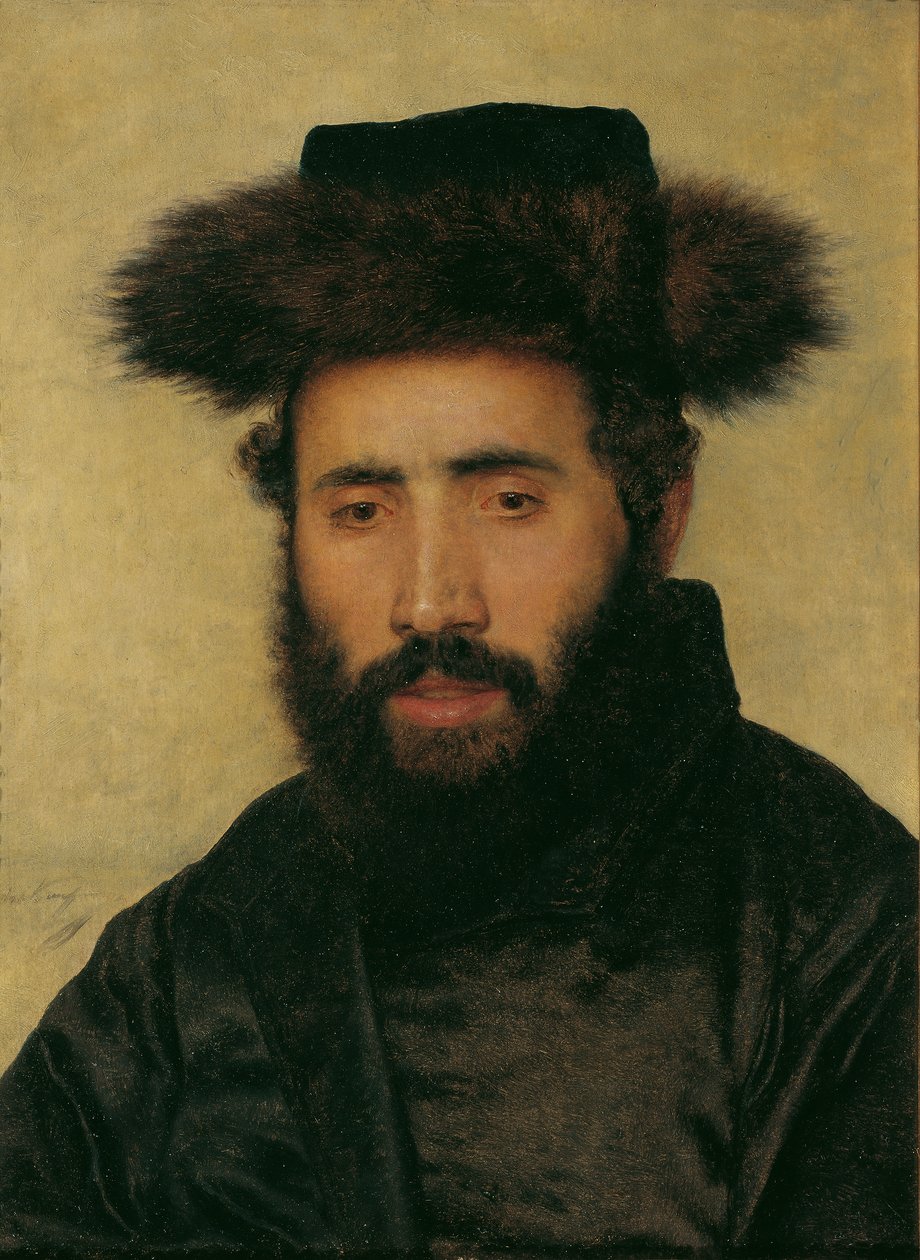 Rabín z Horních Uher od Isidor Kaufmann
