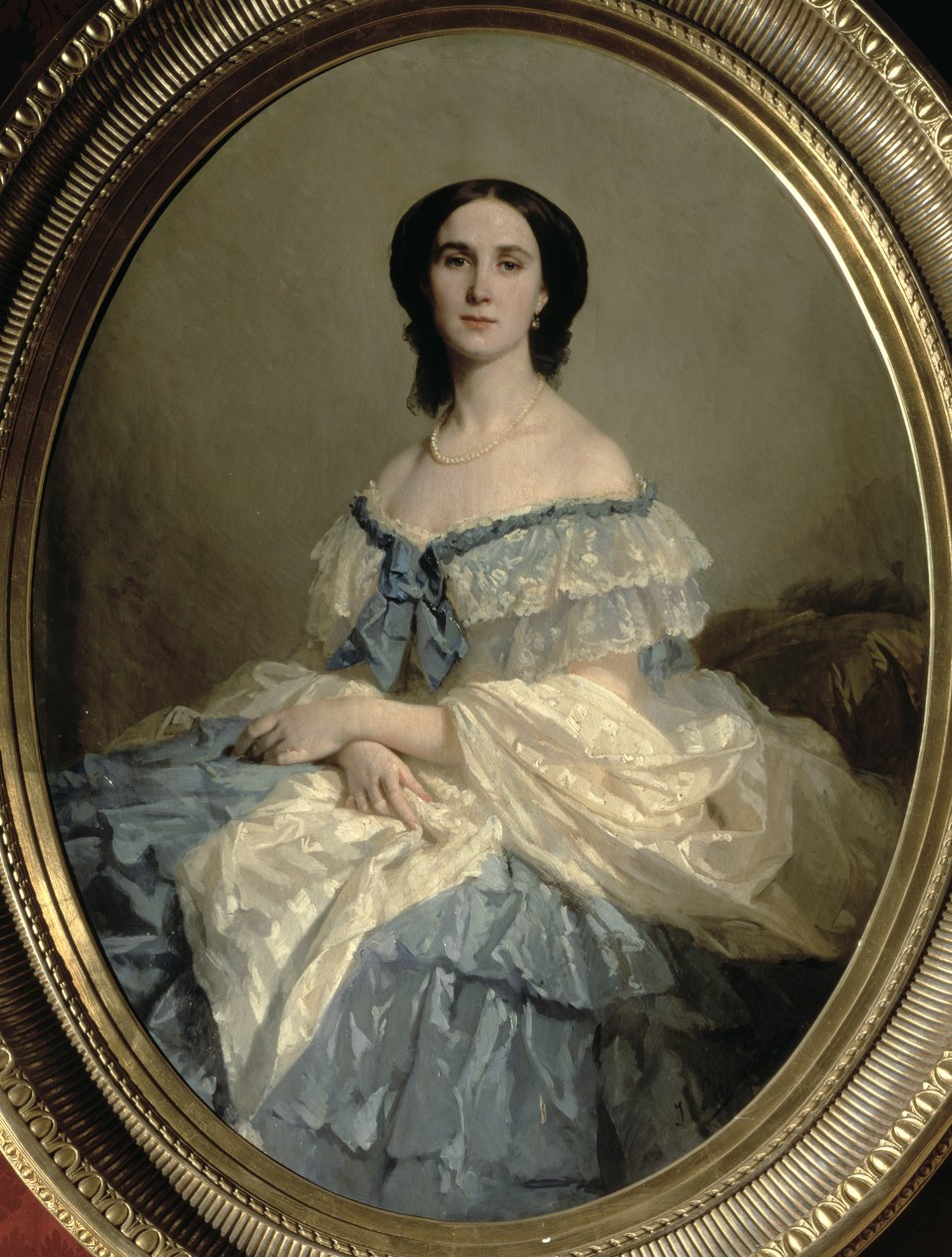 Císařovna Charlotte Mexická (1840-1927), dcera Leopolda I. Belgického a manželka císaře Maxmiliána z Mexika (1832-67) od Isidore Pils