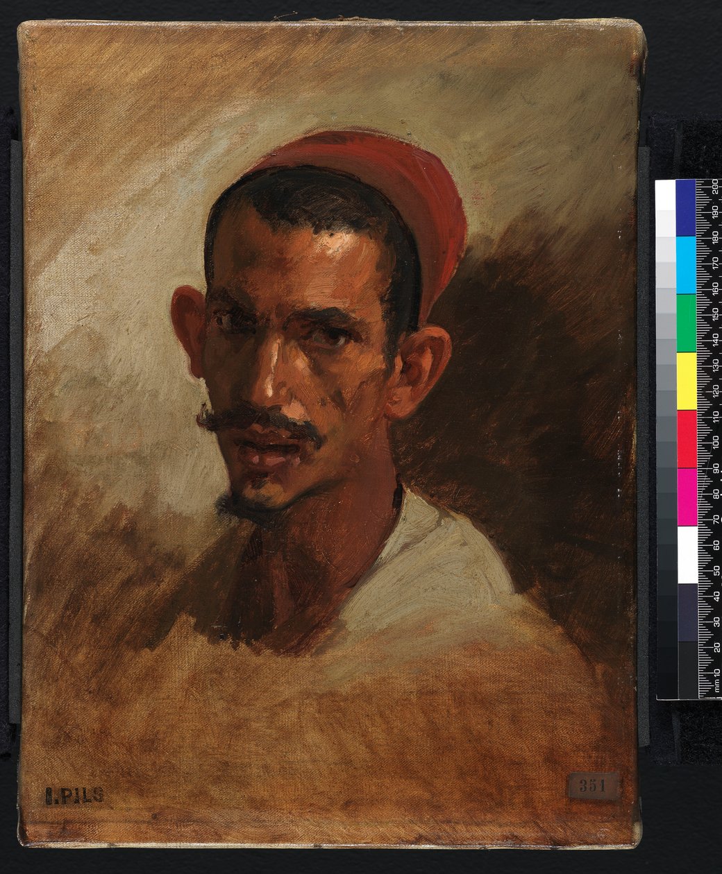 Studium pro hlavu mladého Araba, 1860-1862 od Isidore Pils