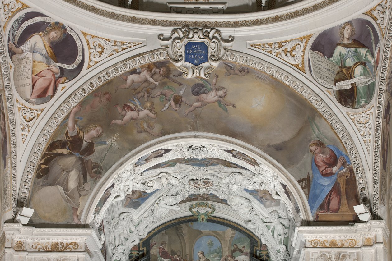 Zvěstování, 1634 od Isidoro Bianchi