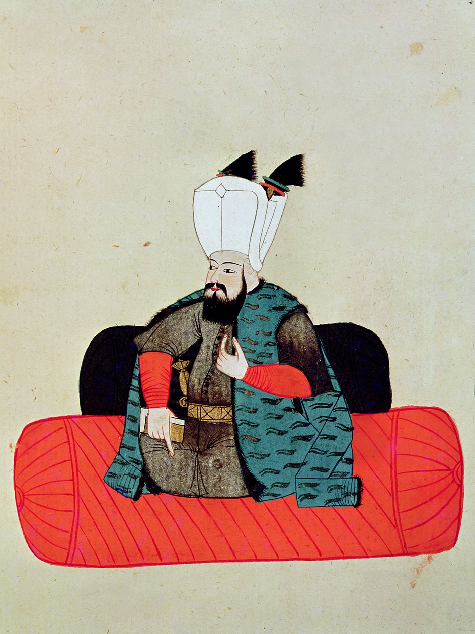 Paní 1671 Amurath (Murad) III (1546-95) kolem 1580 od Islamic School