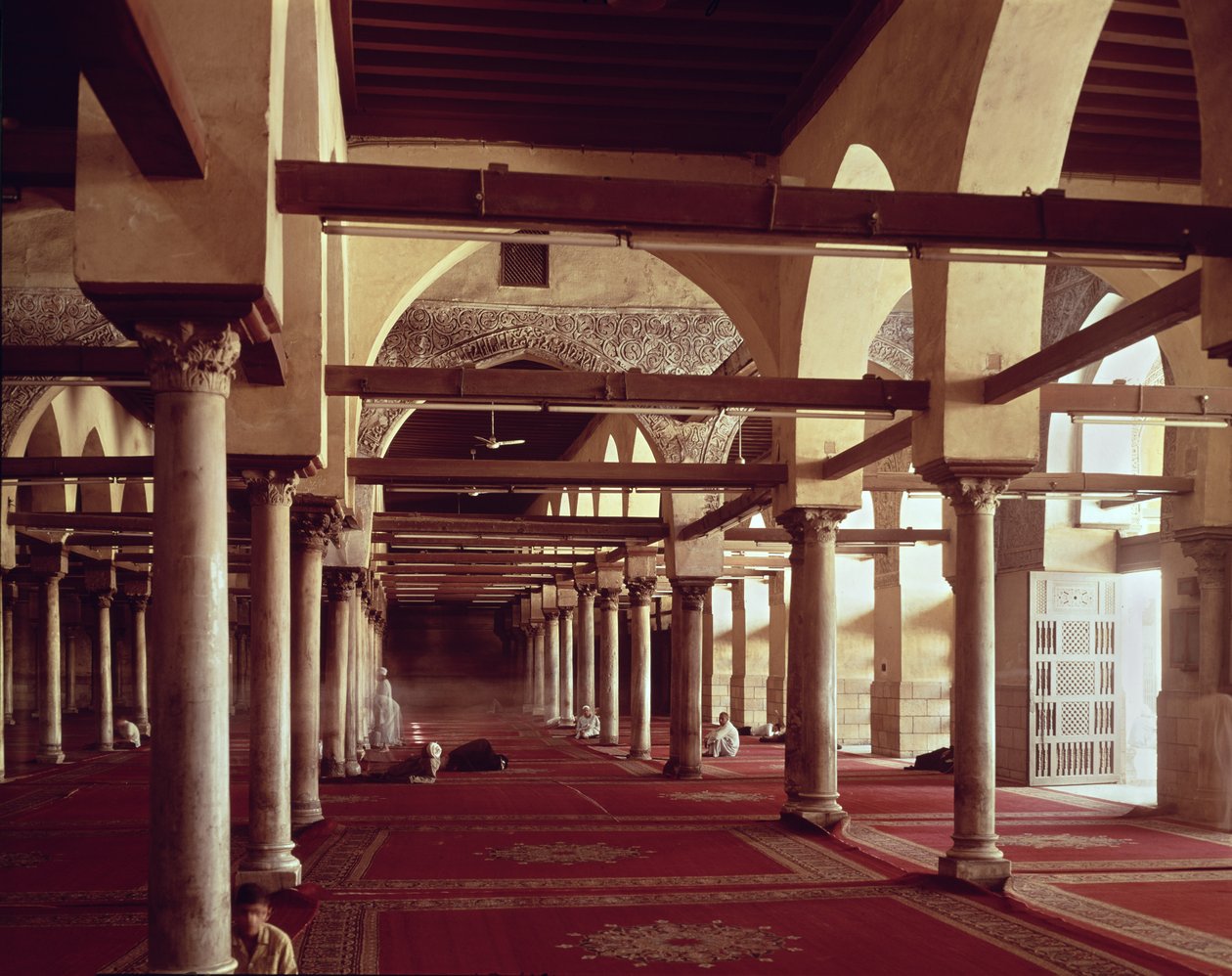 Qibla Liwan z mešity Al-Azhar, 970 našeho letopočtu od Islamic School