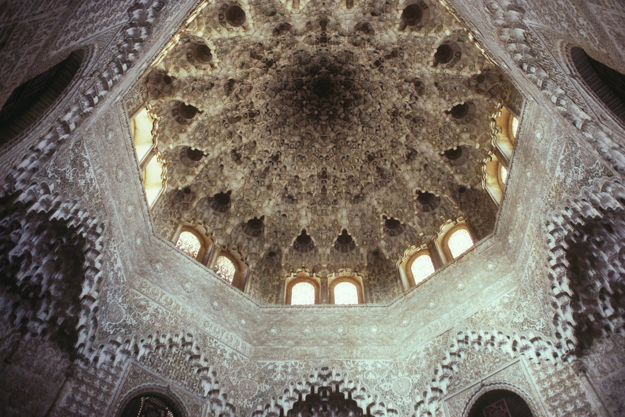 Strop sálu Abencerrajes od Islamic School