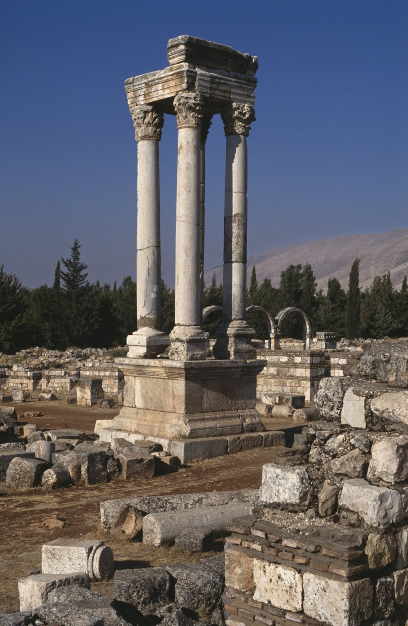 Tetrapylon, Umajjovské období (661–750) od Islamic School