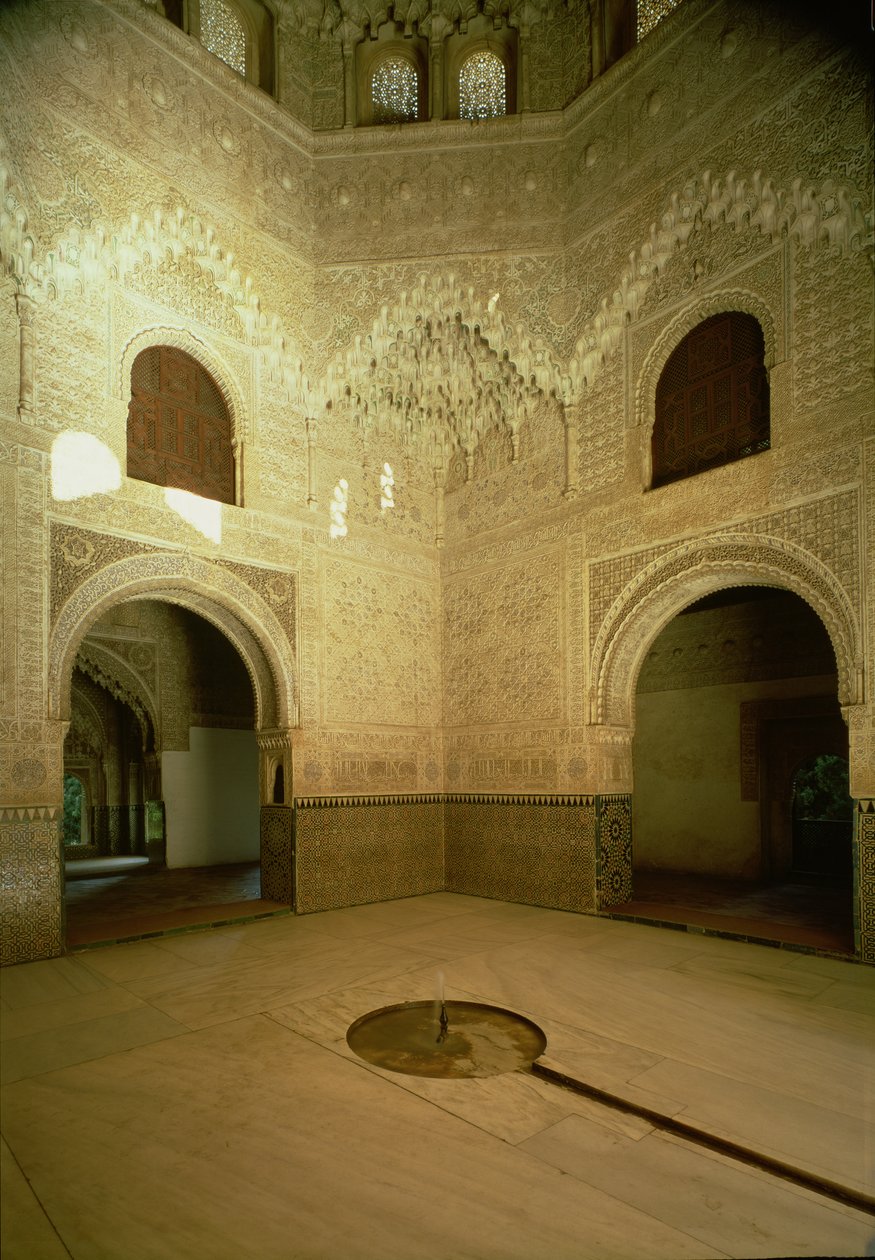 Pokoj dvou sester (Sala de las Dos Hermanas) 14. století od Islamic School