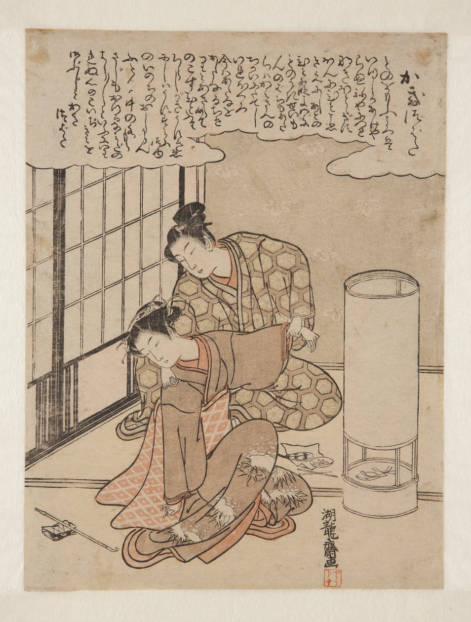 Iris Laevigata od Isoda Koryusai
