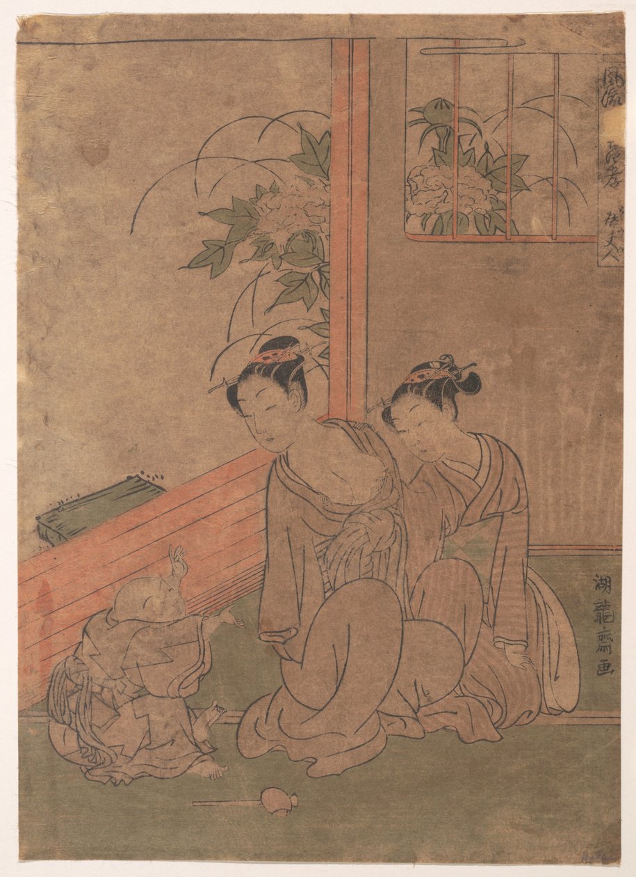 Paní Tō od Isoda Koryusai