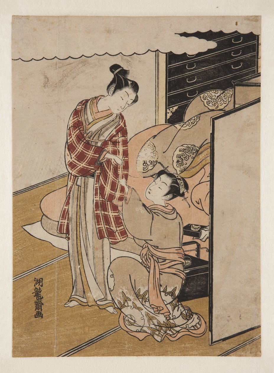 Woman Holding Lover