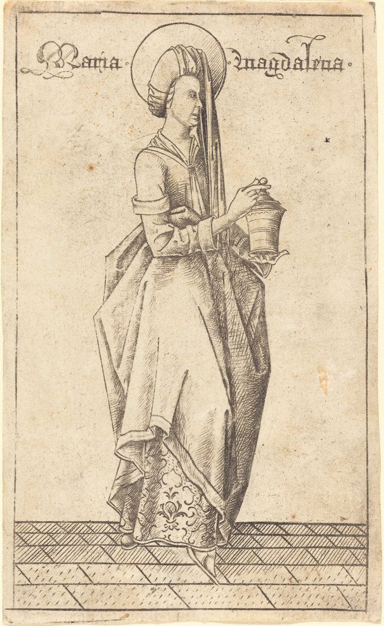 Svatá Máří Magdalena od Israhel van Meckenem