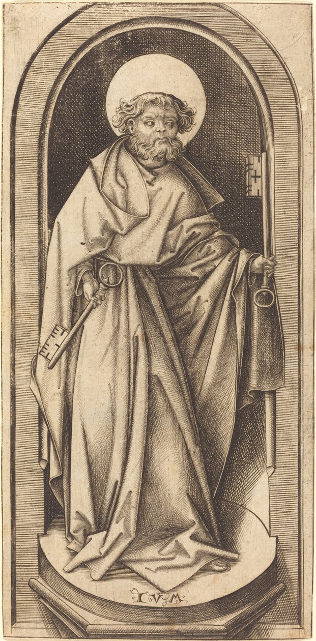 Svatý Petr, c. 14901503. od Israhel van Meckenem