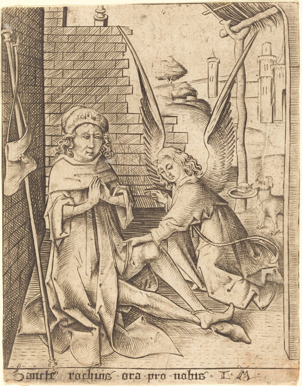 Saint-Roch od Israhel van Meckenem