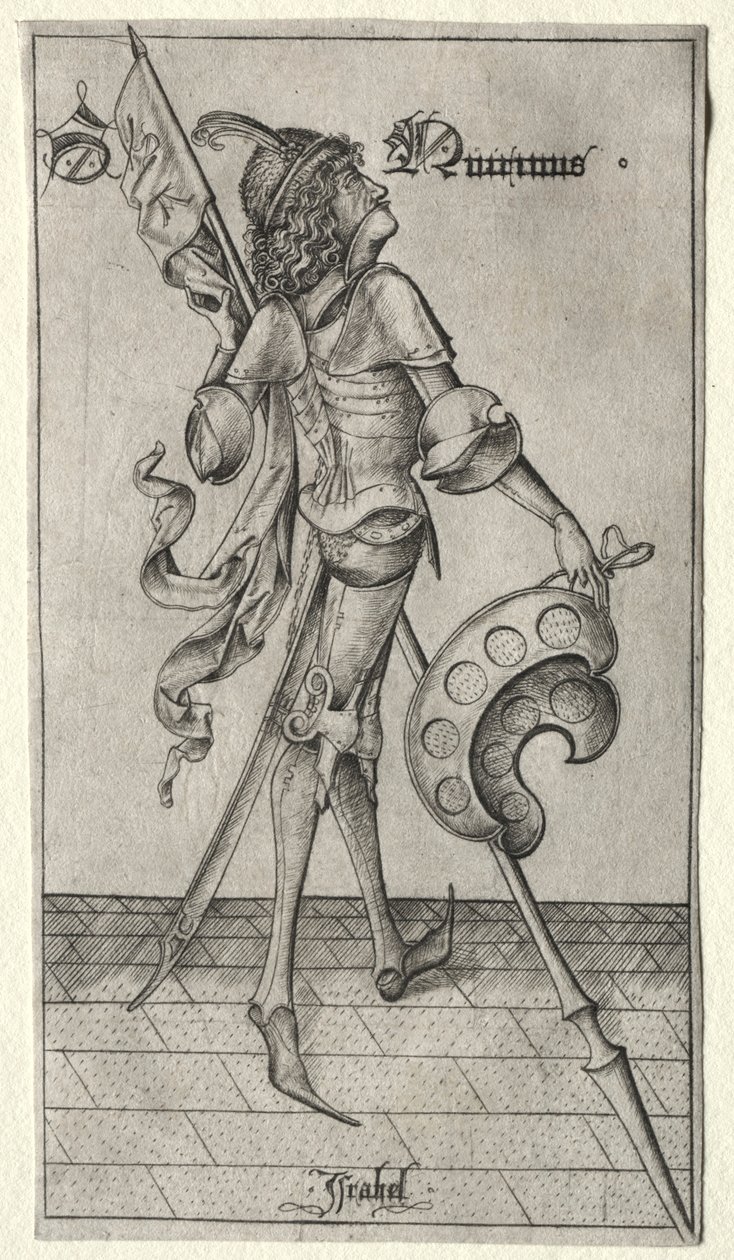 Svatý Quirinus. od Israhel van Meckenem