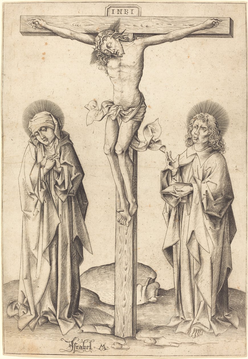 Ukřižování, c. 1480. od Israhel van Meckenem