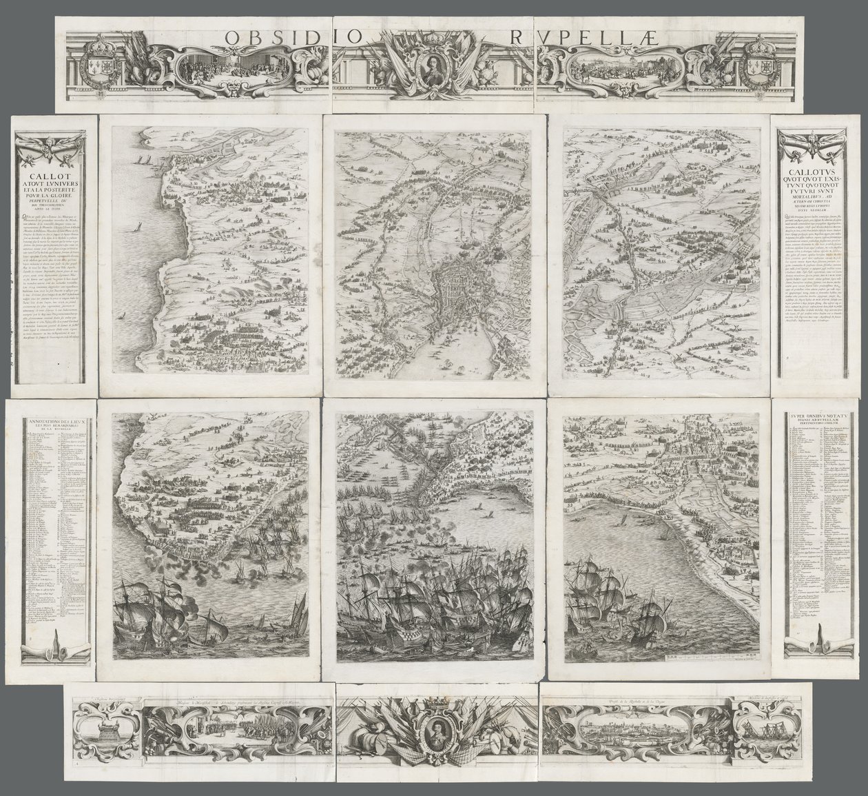 Vítězství La Rochelle, 1628-1630. od Israël Henriet