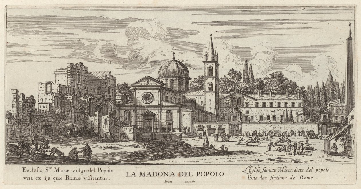 Madona del Popolo od Israël Silvestre