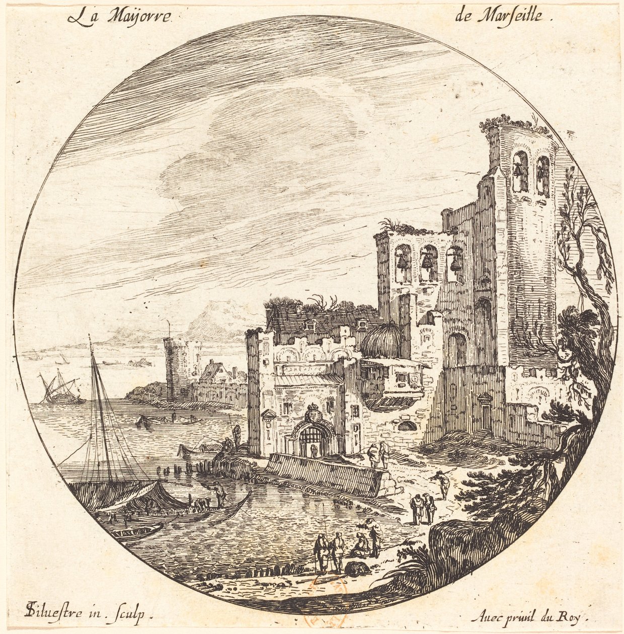 Maijorre de Marseille od Israël Silvestre