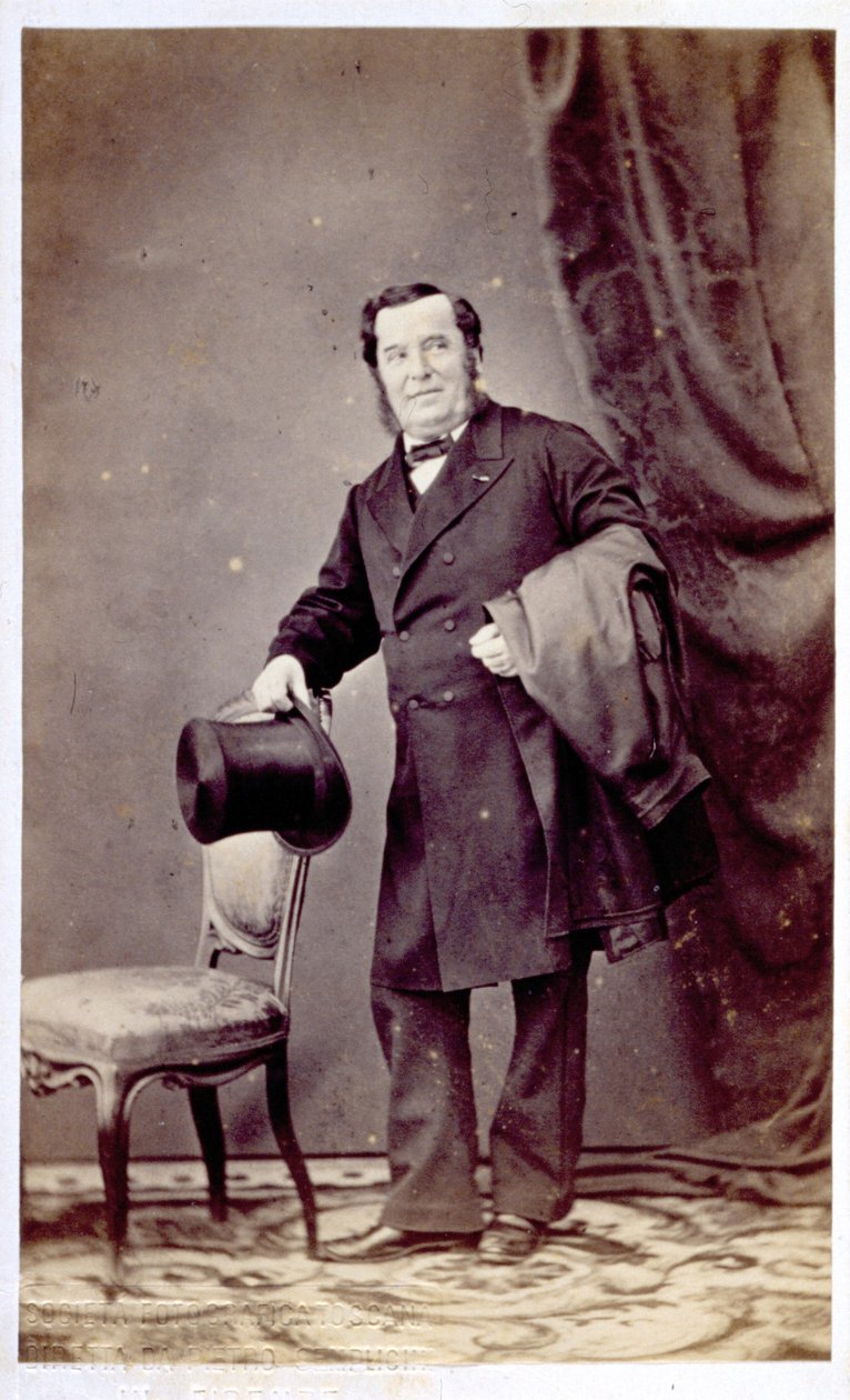 Portrét Antonia Tamburiniho od Italian Photographer