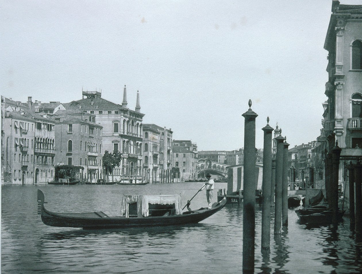 Pohled na Canal Grande od Italian Photographer