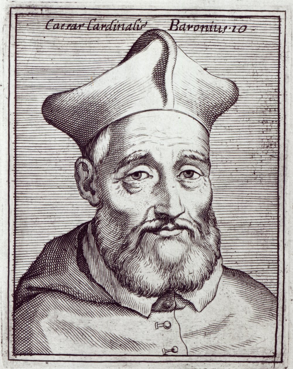 Kardinál Cesare Baronio od Italian School