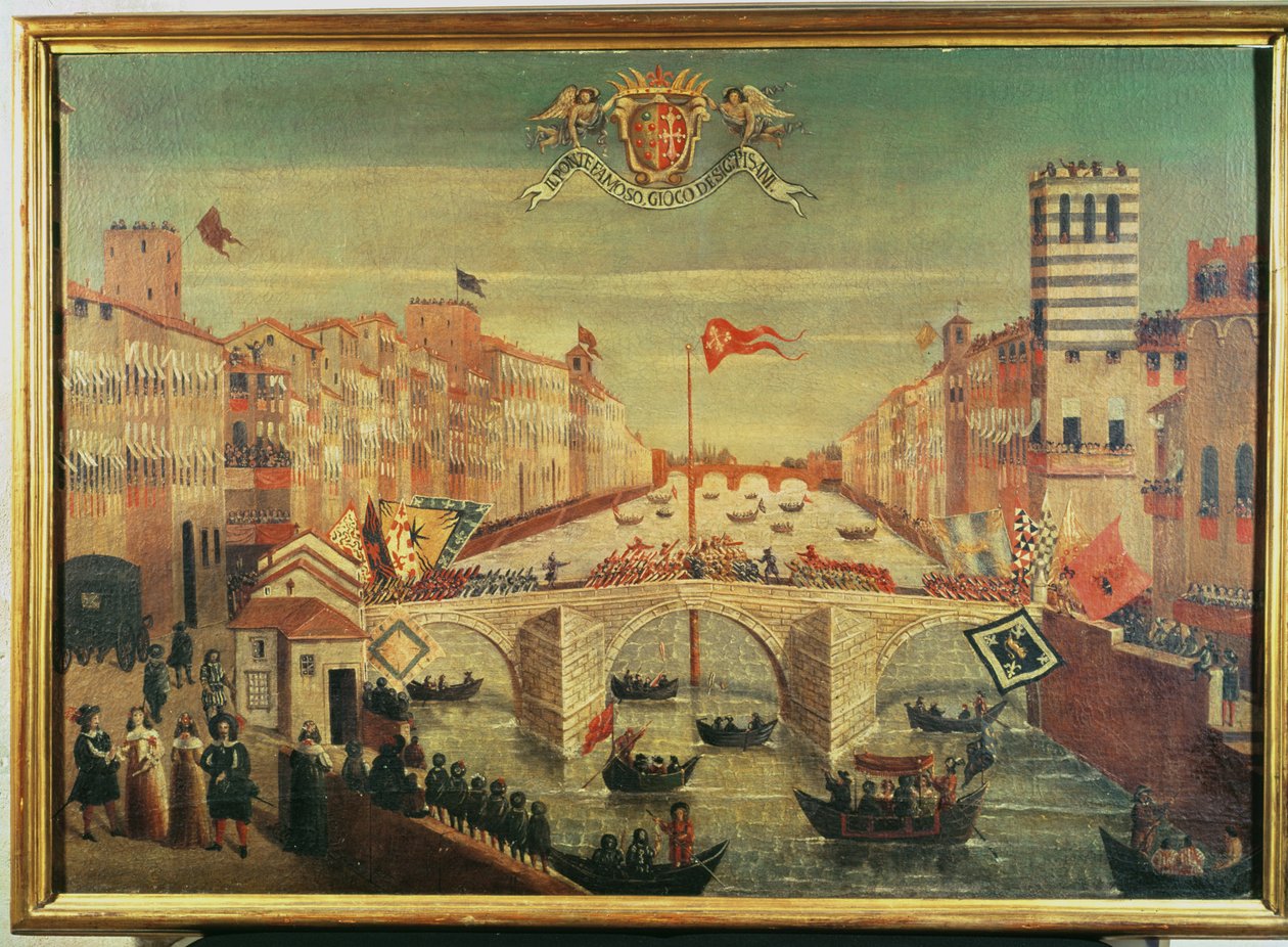 Hra Ponte dei Pisani od Italian School