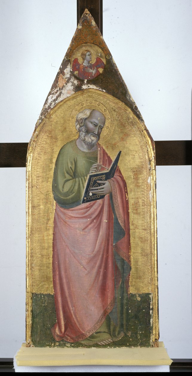Jan Evangelista, kolem roku 1360 (tempera na topolovém dřevě) od Italian School