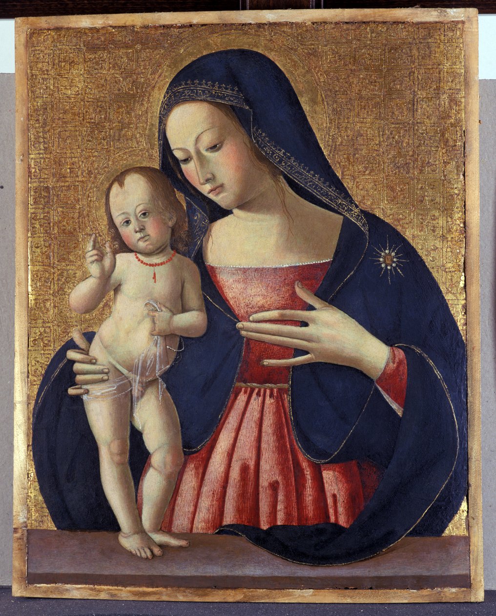 Madonna a dítě, cca 1500 (tempera na topolovém dřevě) od Italian School