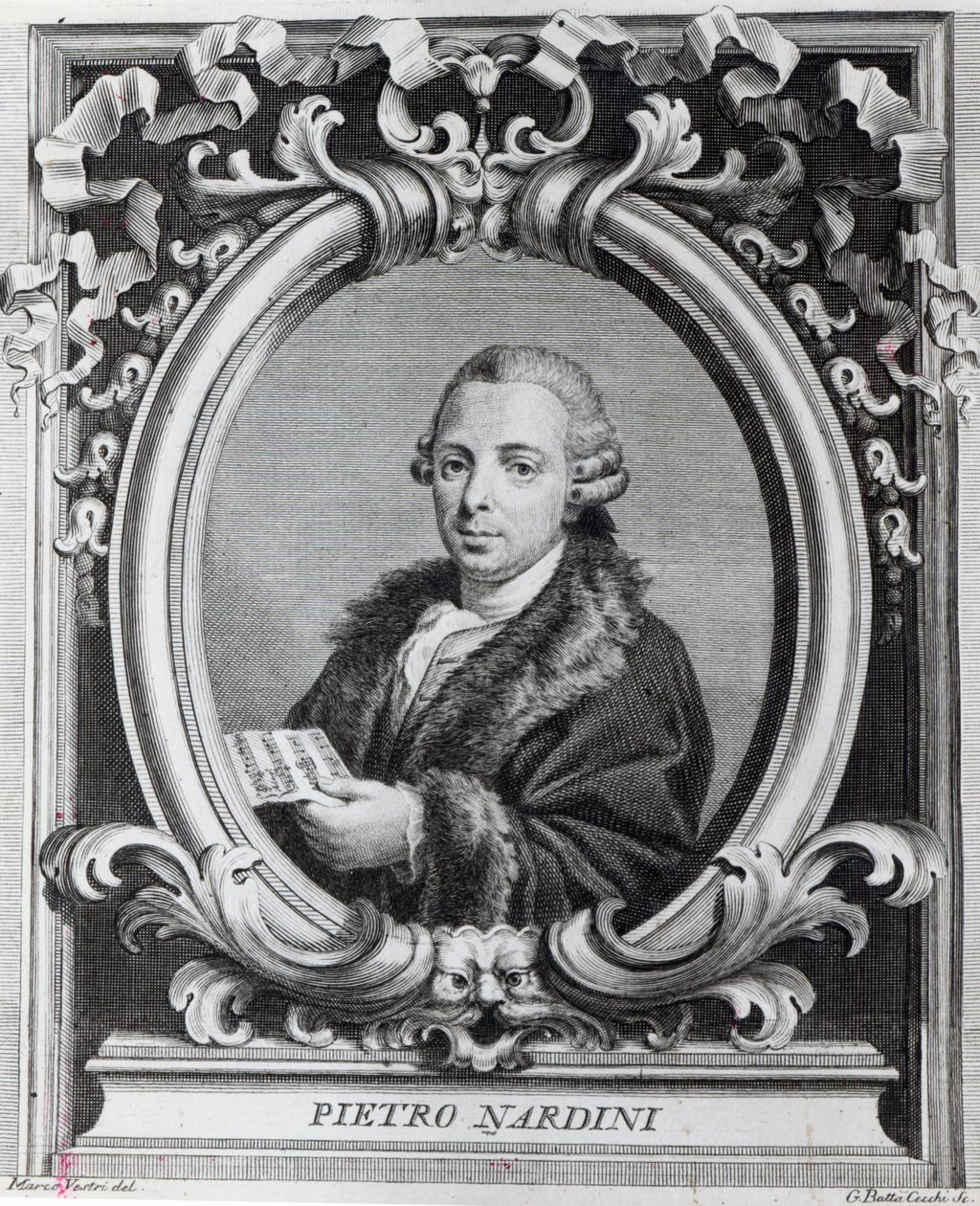 Pietro Nardini, ryl G. Batta Cechi od Italian School