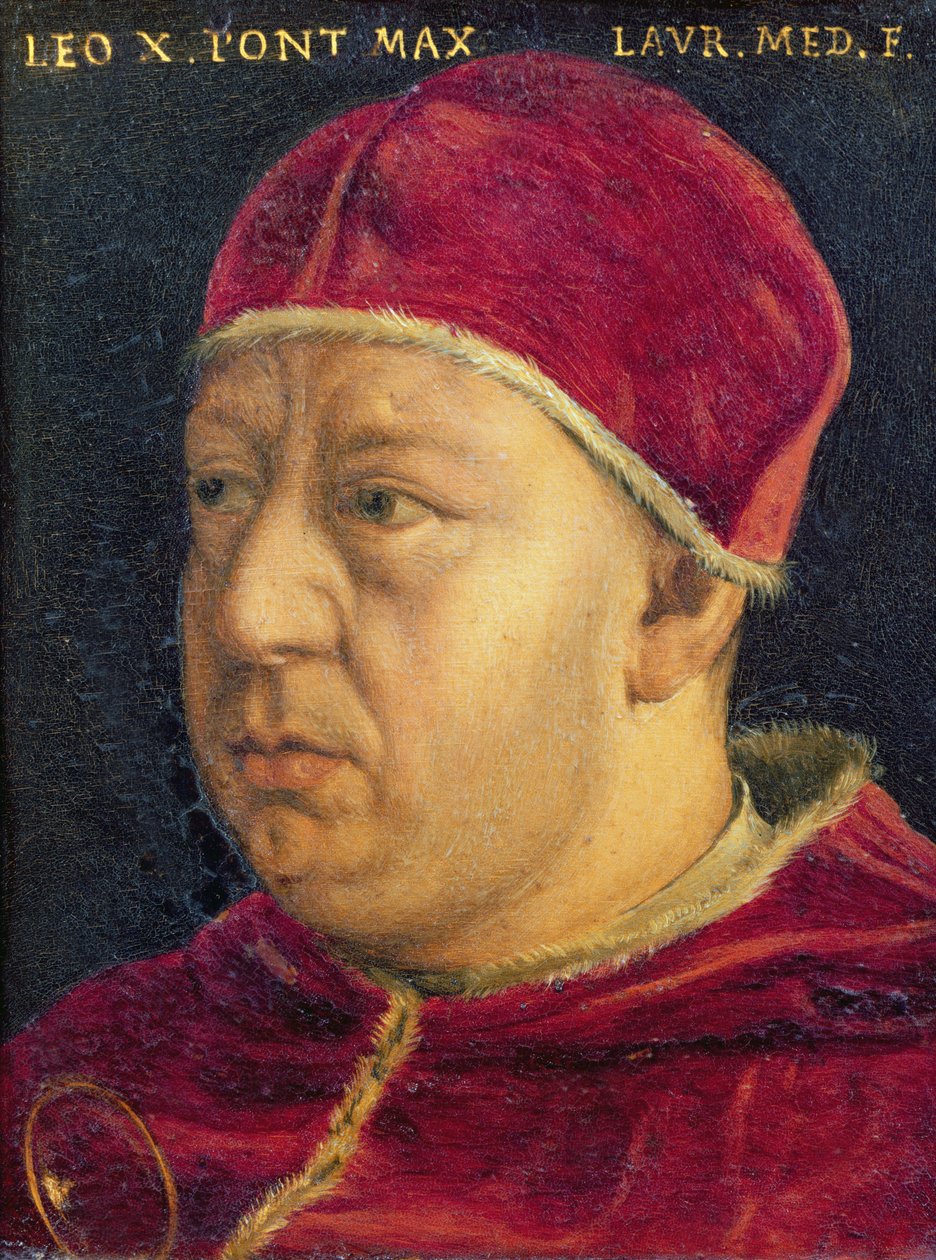 Portrét Lva X. od Italian School
