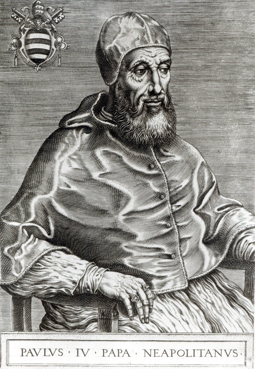 Portrét papeže Pia IV., 1555 od Italian School