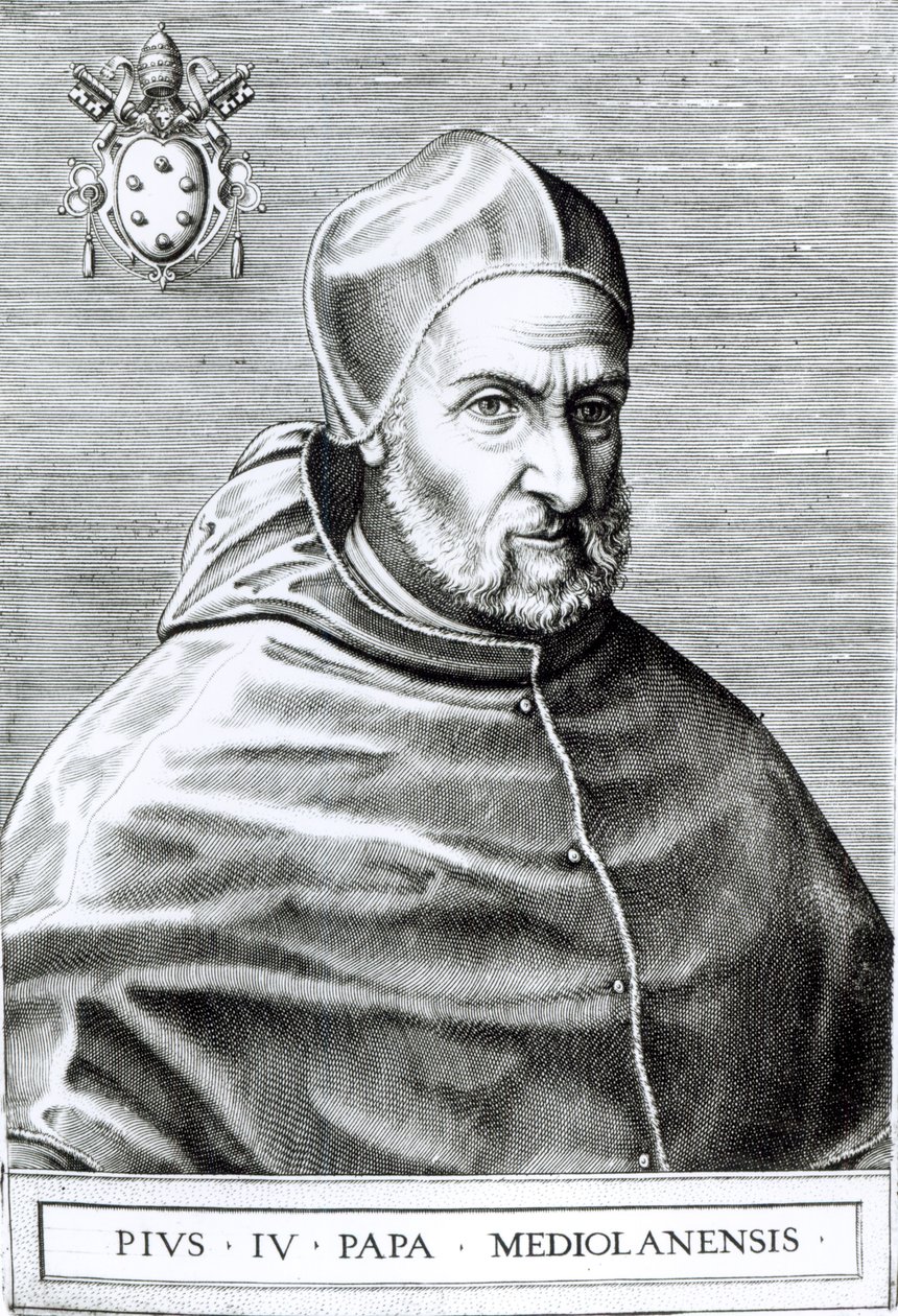 Portrét papeže Pia IV., 1559 od Italian School