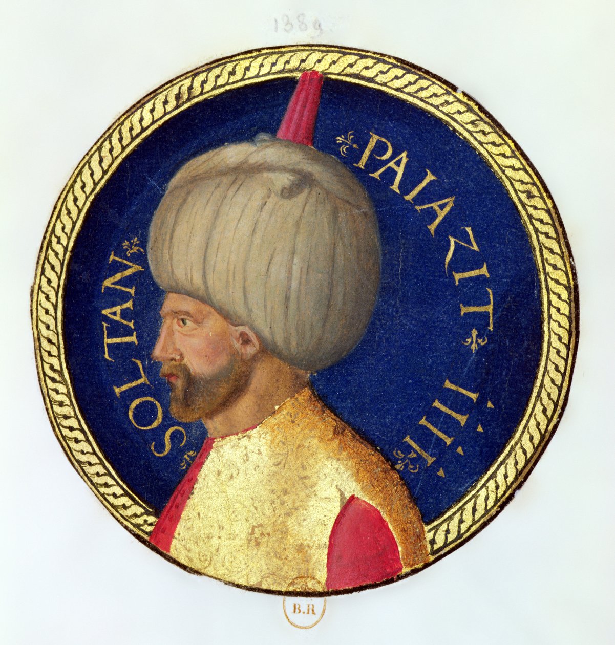 Sultan Bayezid I (1357-1403) od Italian School