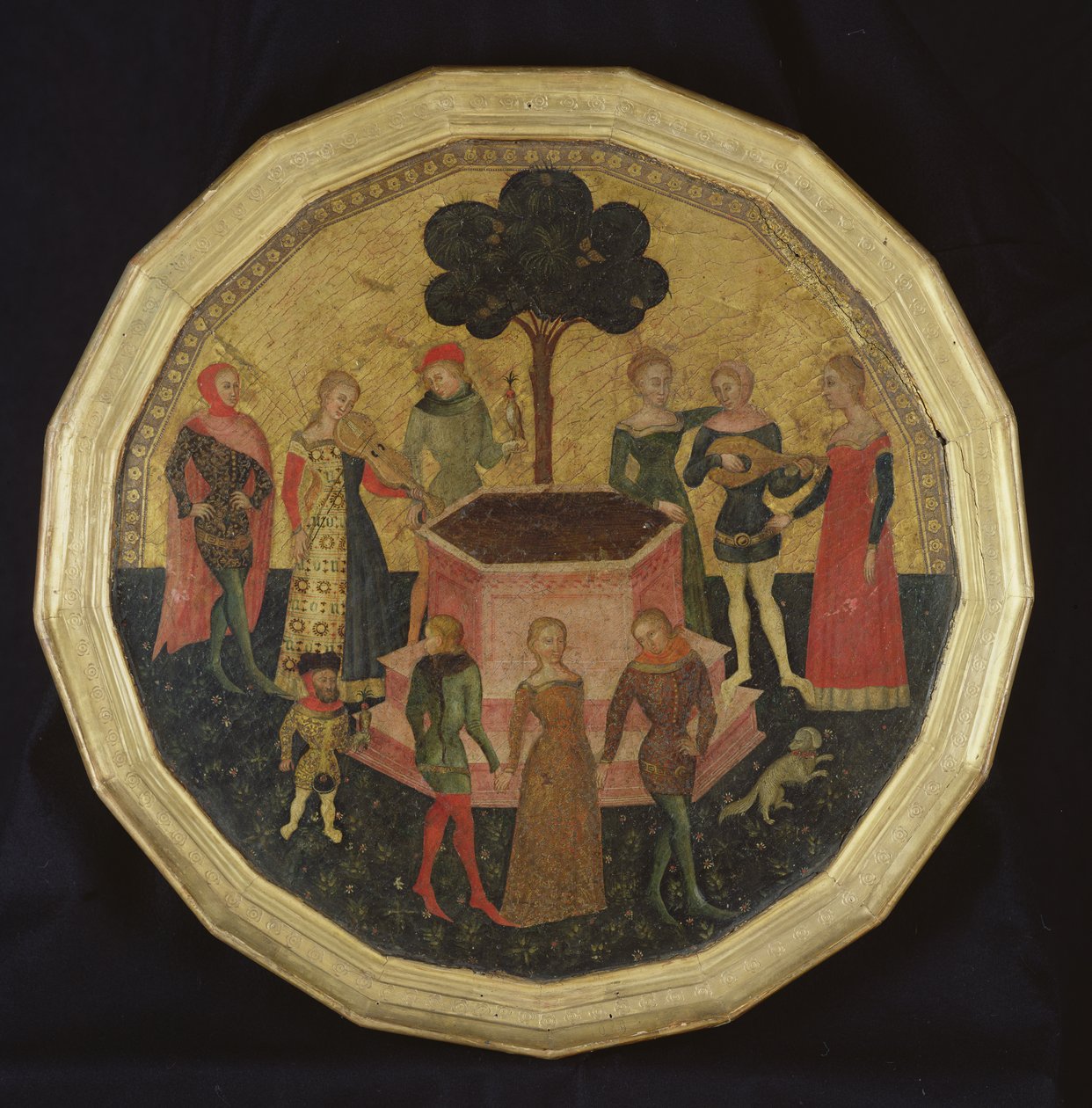 Soud lásky, c. 1380 od Italian School