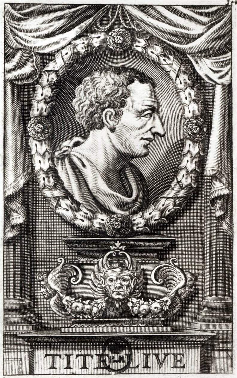 Titus Livius známý jako Livius (59 př. n. l. - 17 n. l.) od Italian School