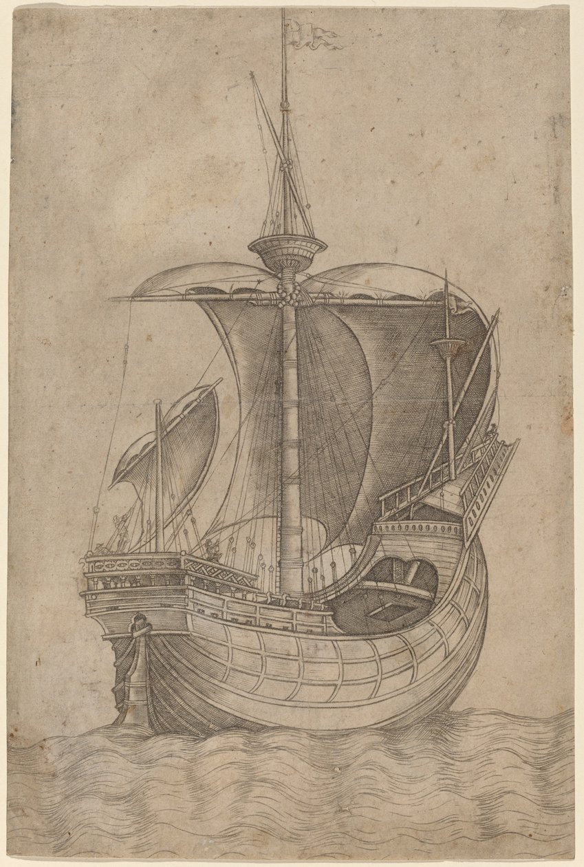Carrack, míříme doprava od Italian 15th Century