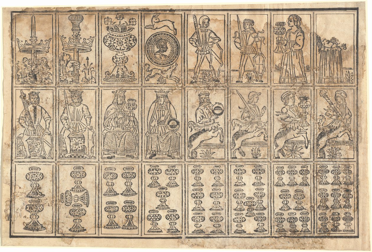 Hrací karty od Italian 15th Century