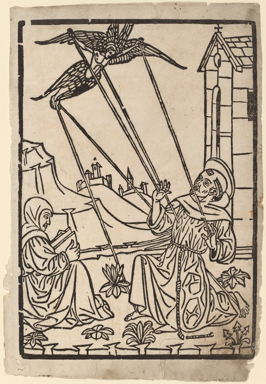 Svatý František přijímá stigmata od Italian 15th Century