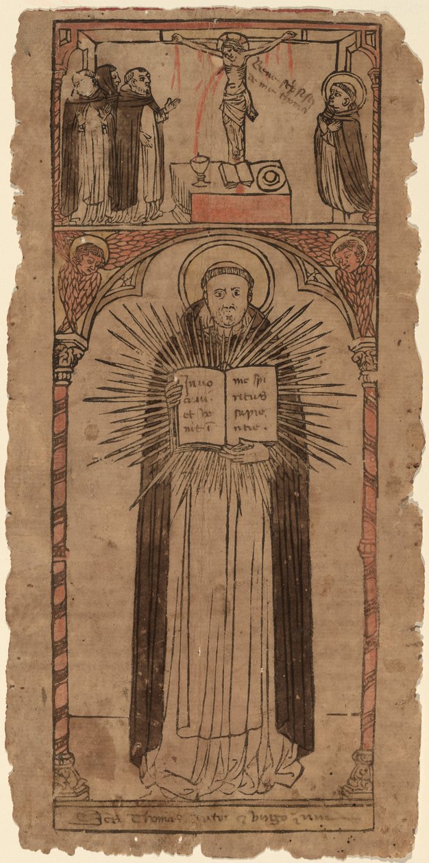 Svatý Tomáš Akvinský od Italian 15th Century