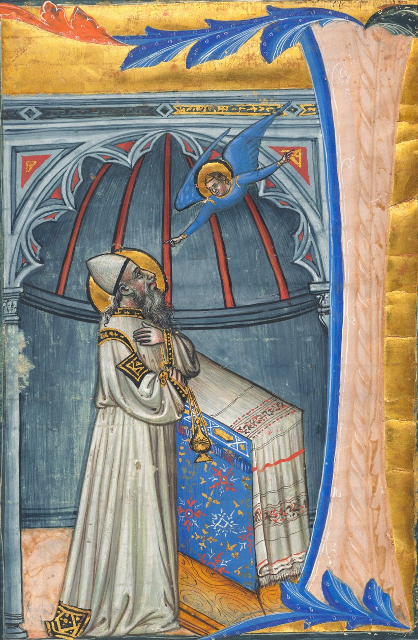 Zvěstování Zachariášovi od Italian 15th Century