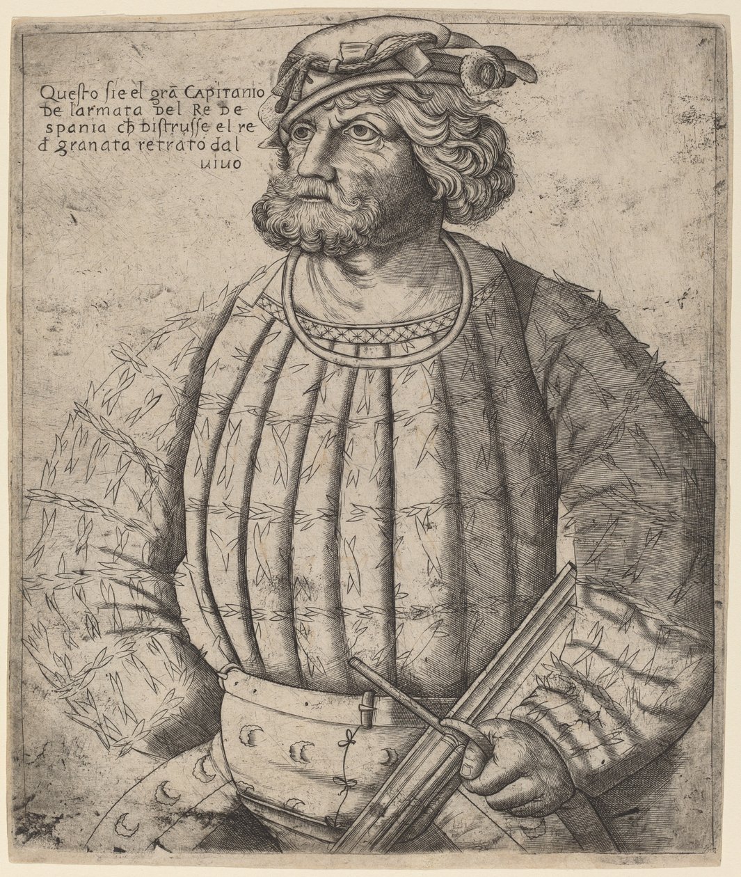 "velký kapitán" od Italian 16th Century