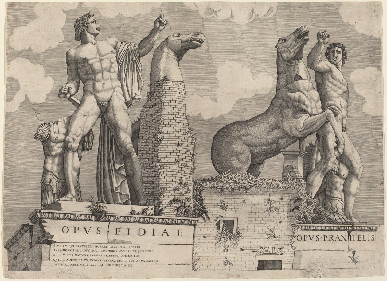 Dílo dcery... Dílo Praxitele od Italian 16th Century