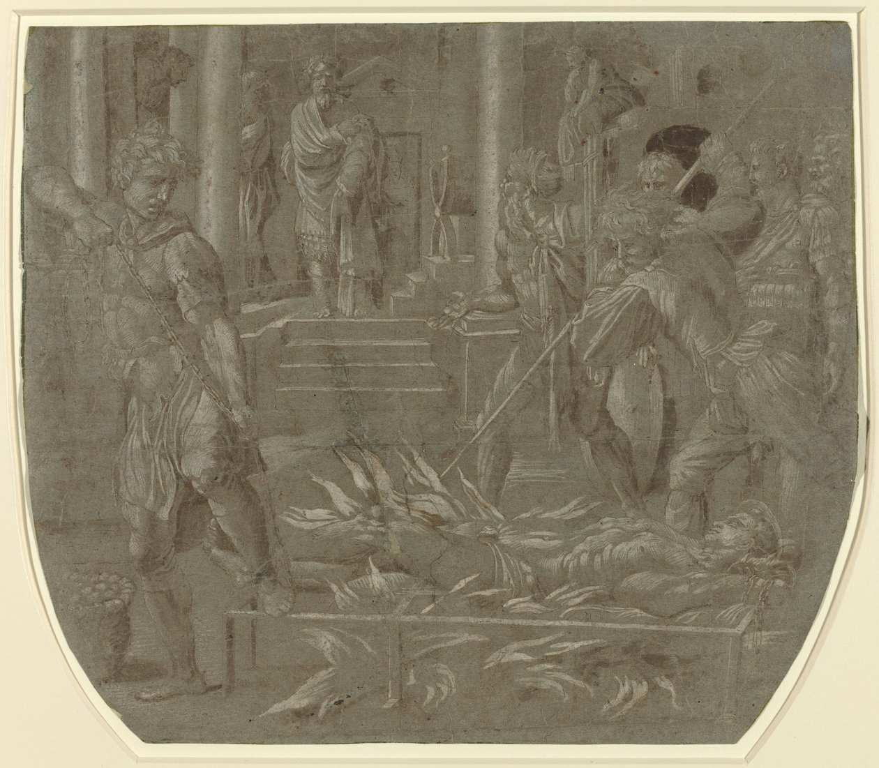 Umučení svatého Vavřince od Italian 16th Century