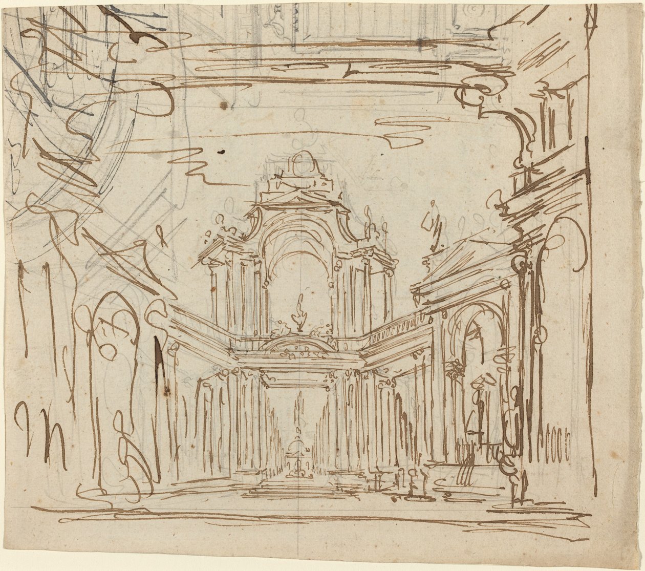 Scénický design od Italian 18th Century