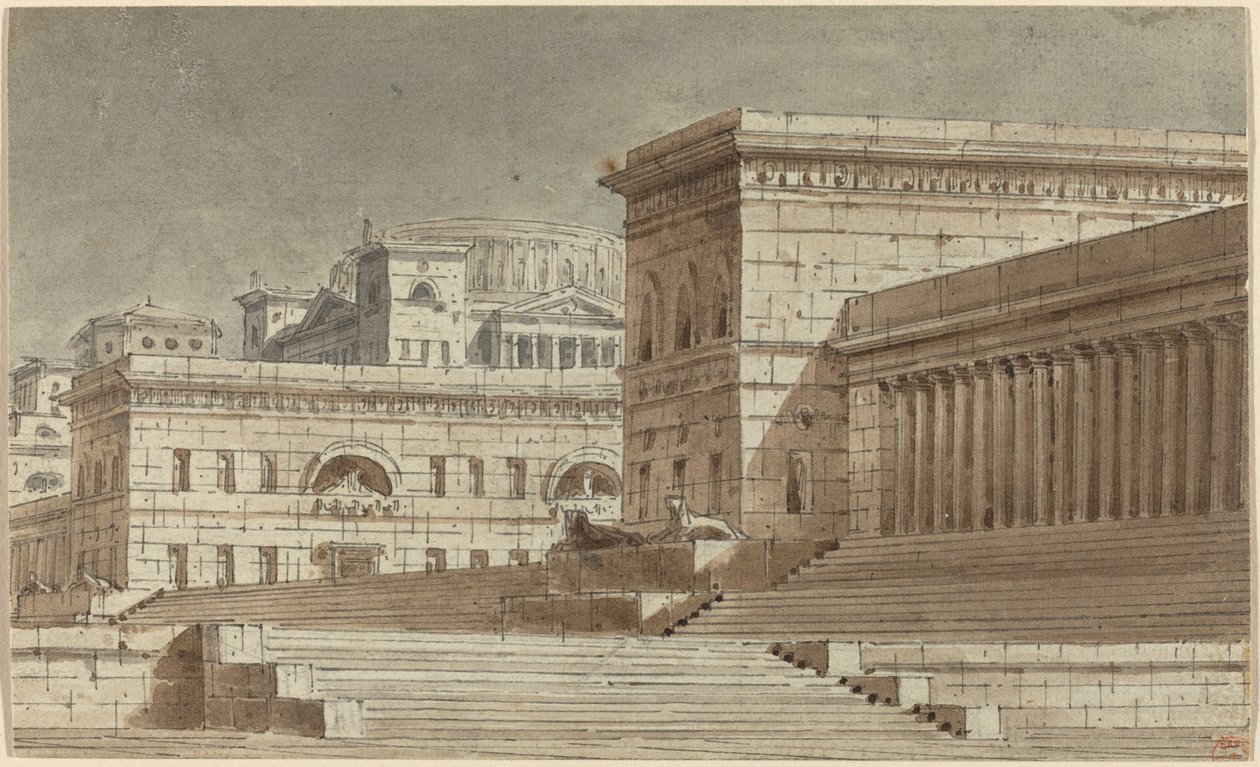 Scénický design od Italian 19th Century