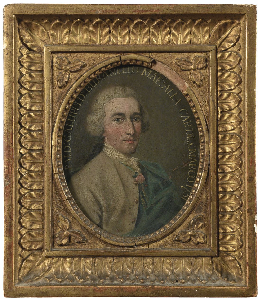 Portrét skladatele Baldassare Galuppi 1706-1785, 1751 od Italian Master