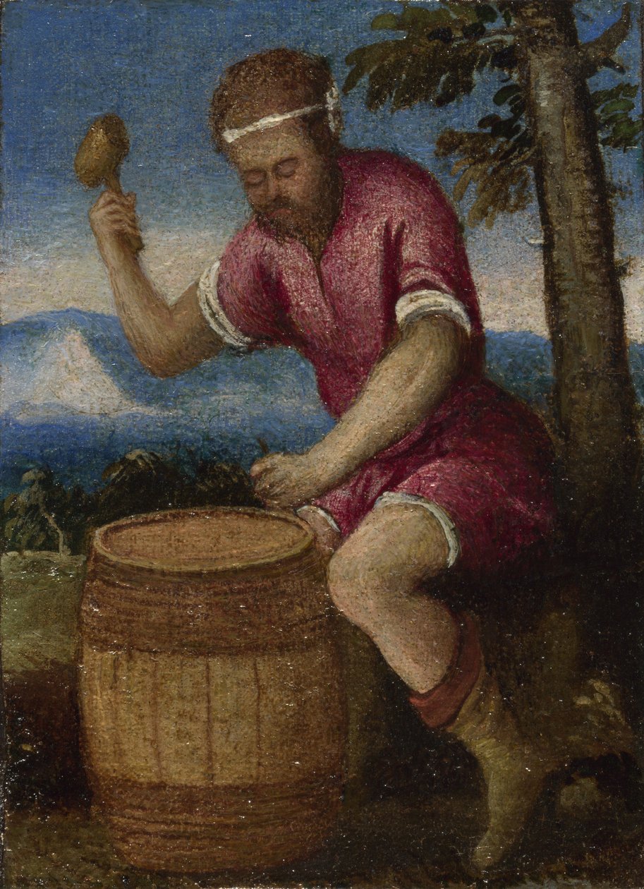 Práce měsíců: duben, c. 1580 od Italian Master