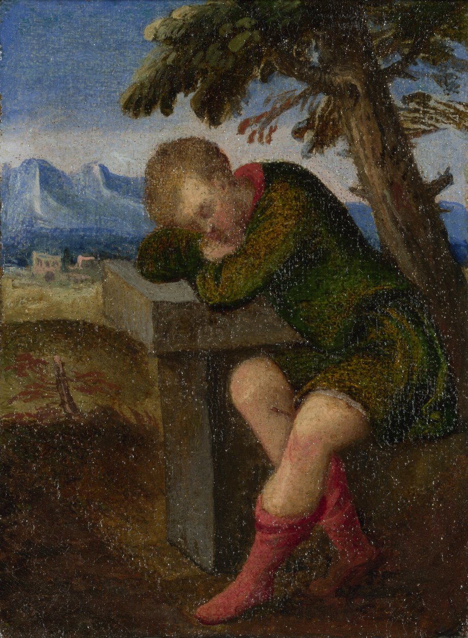 Práce měsíců: srpen, c. 1580 od Italian Master