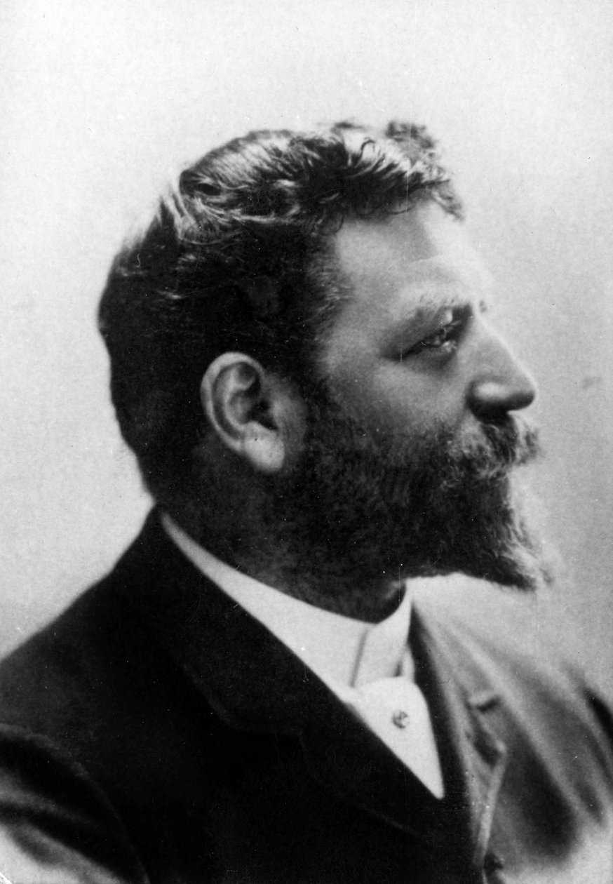 Francesco Tamagno (černobílá fotografie) od Italian Photographer